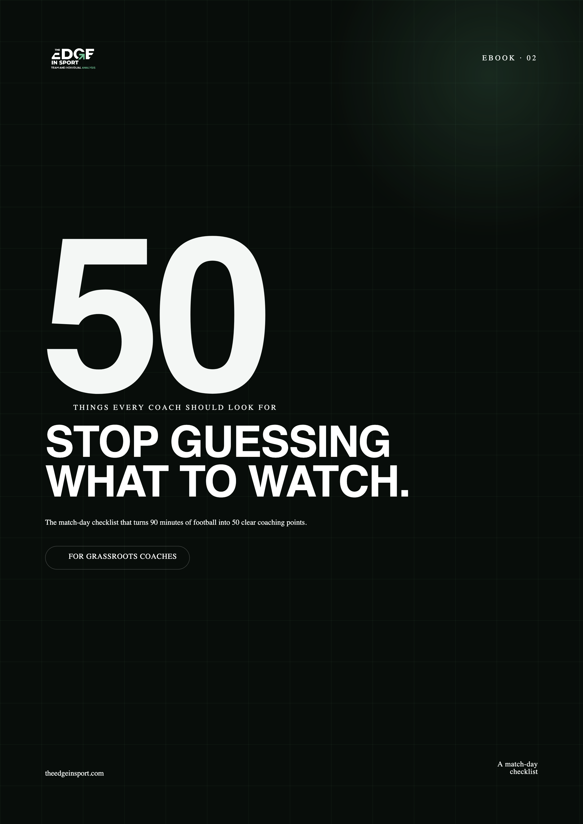 50 Things Every Coach Should Look For eBook cover