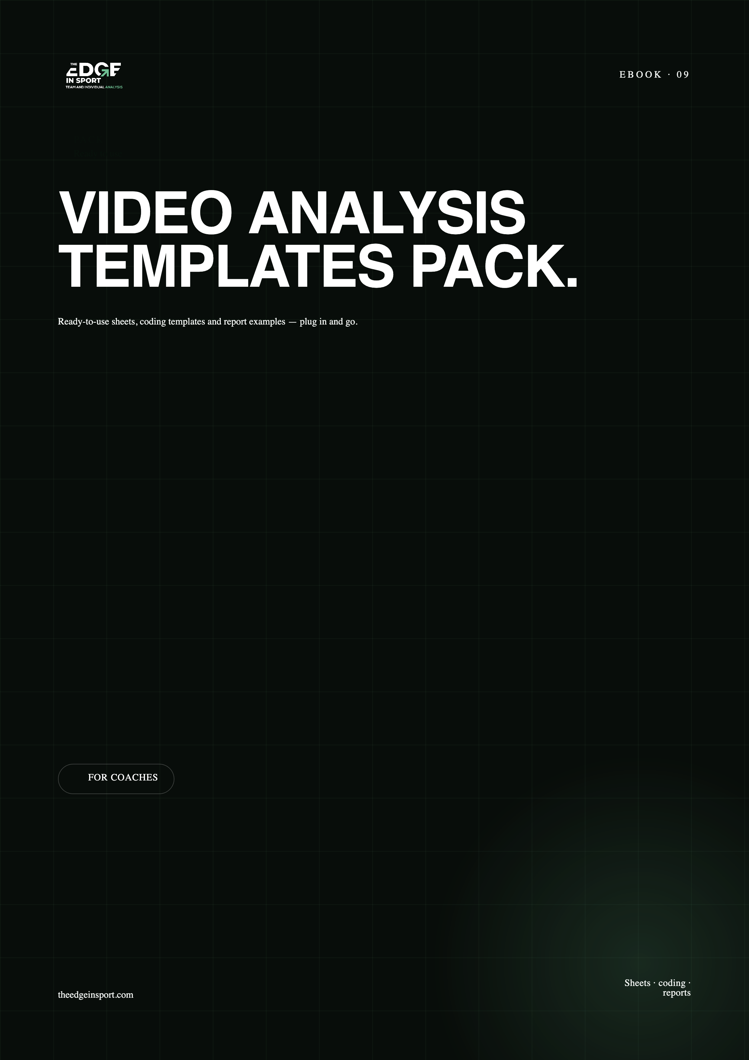 Video Analysis Templates Pack eBook cover